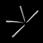 ISO9001 Leather Cutting ATOM Blades Tungsten Carbide Material