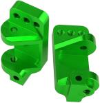 Color Anodizing Machined Alloy Caster Blocks 4 Axis 5052 CNC Aluminum Parts