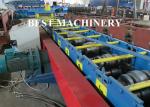 Hydraulic Punching Shutter Door Frame roll forming machine Gear Box or Chain