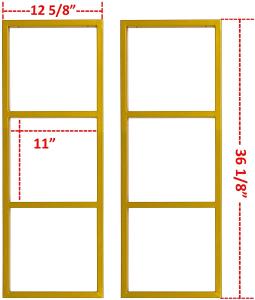 Wholesale 5mm Thickness Steel Q235 Ladder Style Ceiling Mounted Floating Shelf Brackets from china suppliers