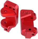 Color Anodizing Machined Alloy Caster Blocks 4 Axis 5052 CNC Aluminum Parts