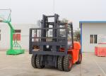 LCD Dashboard Triplex Mast Electric Forklift Trucks , 5 Tonne Diesel Industrial