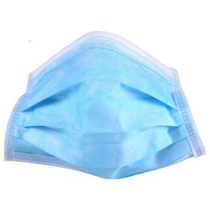 Wholesale Blue / White Color Disposable Medical Surgical Mask Anti Virus Three Layers from china suppliers