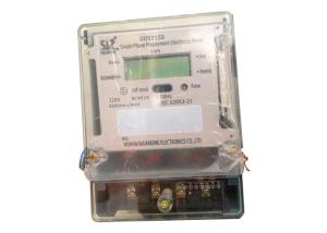 Wholesale Insert IC Card Prepaid Energy Meter Single Phase Two Wires 220V Overload Protection from china suppliers