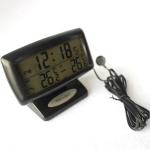 KS350 Car Electronic Clock Temperature Meter Auto Indoor And Outdoor Thermometer