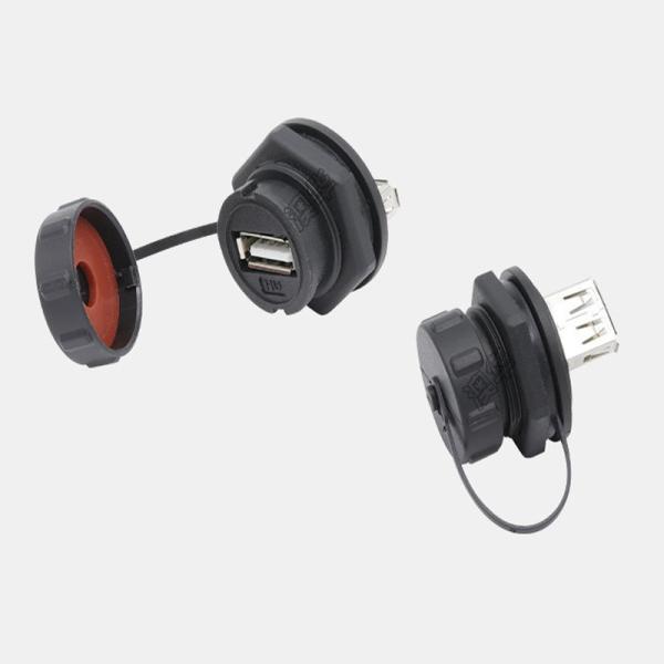 1.5A Rated Current IP67 Waterproof Signal Connector For Electric Bikes /