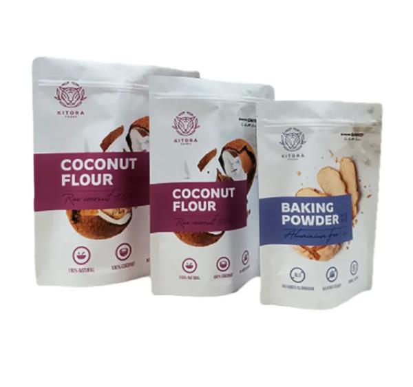 Heat Seal Food Grade Custom Printed Foil Bags Food Storage Zipper Packaging Bag