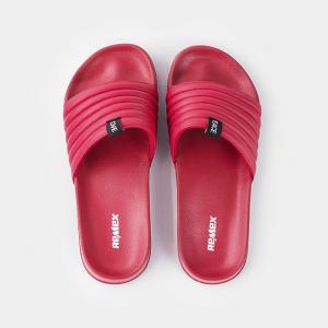 Red PU Foam Quick Drying Eva Slide Sandal With Open Toe