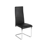 58cm Modern Luxury Dining Chairs With Electroplate Metal Leg