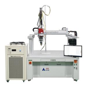 Wholesale Automatic Prismatic Battery Pack Laser Welder Lithium Polymer Battery Laser Welding Machine For Pouch Cell 1500w from china suppliers