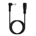 90 Degree Angle Male to Female Connector 5.5x2.1mm Barrel Jack DC Power