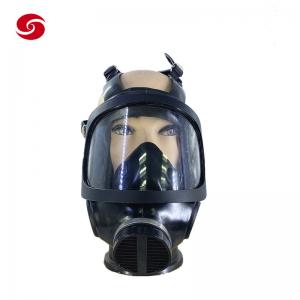 China Half Full Face Police Gas Mask To Prevent Acid Toxic Chemical Vapor Defense on sale