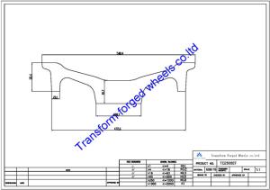 Wholesale TC200007 20 inch forged center disk blanks from china suppliers