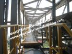 SGS Industrial Steel Buildings For Towers Chutes Conveyor Frame / Material