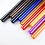High Transparency Colored Glass Paper for Christmas , Waterproof Flower Wrapping