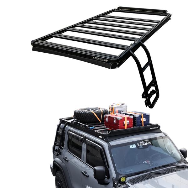Aluminum Alloy Flat Roof Rack Mount Car Bracket for Jeep Tank 300 2270*1300mm