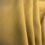 Soft Peached Khaki 150GSM Polyester Spun Yarn Fabric For Women's Blouses and