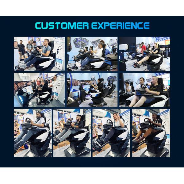 3 Axis VR Racing Simulator Dynamic Platform Immersive Driving Car 1.0kW
