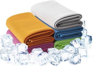 Wholesale Gym Sweat Cool Towel Microfiber Polyester Ice Sports Microfiber Cooling Towels With Custom Logo from china suppliers