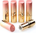 Lip Gloss Plastic Tube Silk Screen Printing Empty Lipstick Tubes