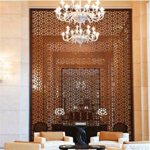 Wholesale China professional decorative metal work Stainless steel partition wall design from china suppliers