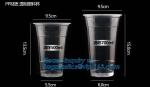 PLA compostabale Cup, PET Cup, PP Cup, PS Top Snack Cup Straw, Food Takeout Box,