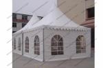 4 x 4m / 5 x 5m Pagoda Marquee Tent Modules Church Windows For Outdoor Party