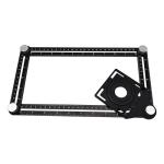 6-Sided Angle Measurement Tool Tile Hole Locator