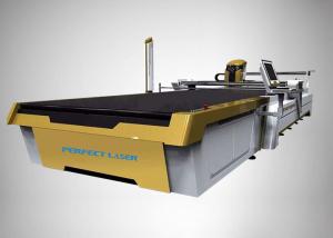 Customized CO2 Laser Cutter Automatic Fabric Cutting 3300*1700 With Vacuum Table