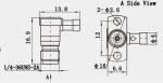 K2.92 Right Angle Brass Female 2-hole Flange RF Connector For CXN3506/MF108A