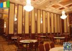 Office Aluminum Sliding Doors Operable Wall For Banquet Wedding Facility