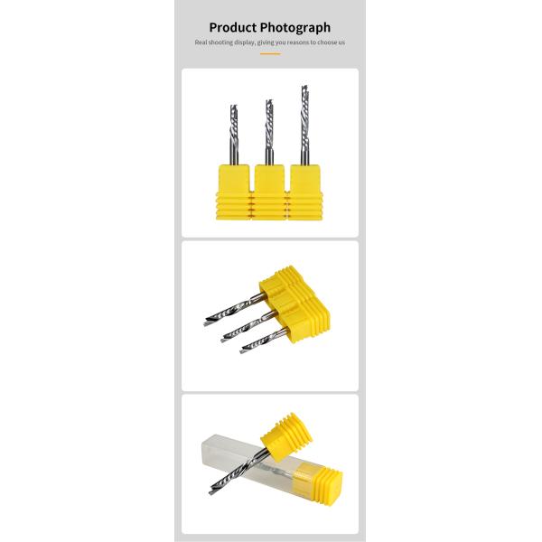 Online Wholesale Supplier Inserts Carbide Single Flute up Down Cut Compression Bit for Acrylic Milling Cutter