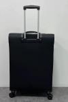 Unisex Zippered Fabric Luggage Bag Multipurpose Aluminum Frame