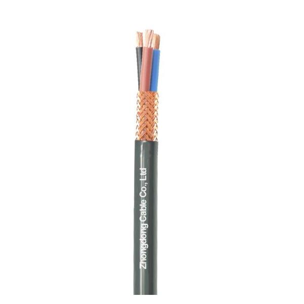 Flexible Control Cable Copper Wire Screened Flame-retardant Braided Shielded