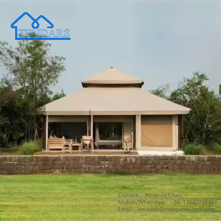 Factory Customized Glamping Hotel Tent Hotel Desert Tents For Camping Outdoor