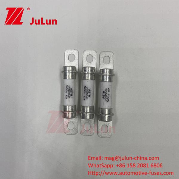 M6 Bolt Fuse For EV Electric Vehicle 500VDCHEV 500VDC 15A 30A 40A Energy Storage