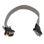 VGA HDB15 Male To Female Ribbon Cable 15pin Connector lvds display connector