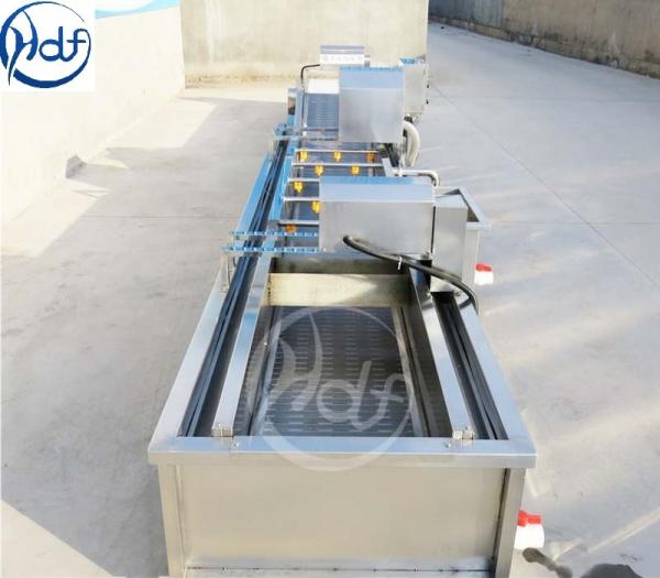 Stainless Steel 304 Automatic Ultrasonic Vegetable Washing Machine Industrial