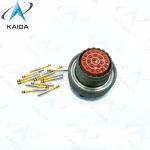 Olive Green Cadmium Finish Gold Plated MIL-DTL-38999 Series Ⅱ 7.5A Current