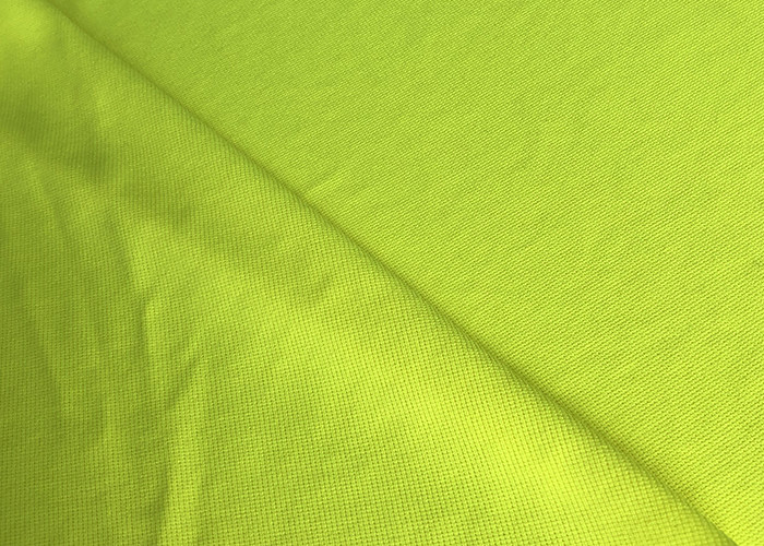 Traffic Police Uniform Weft Knit Polyester Reflective Fabric