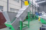 1500KG/H High Speed Friction Washer , sS304 Plastic Recycling Machine Line