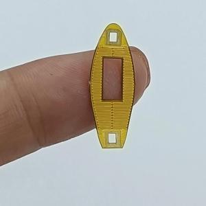 Wholesale Multipurpose Polyimide Heater Element , Small Heating Pad 12v With Yellow Black Color from china suppliers