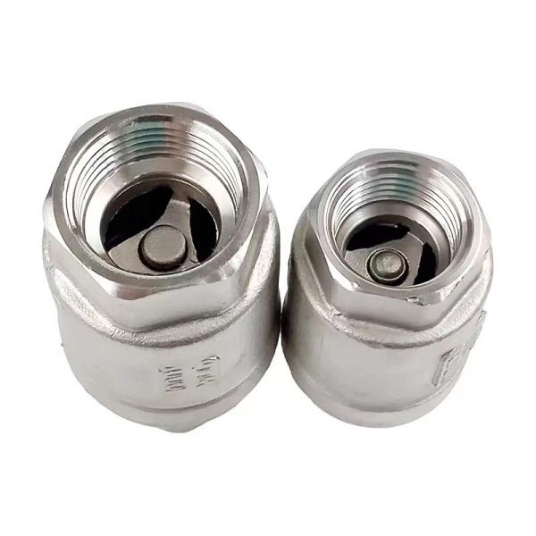1/4''-4.0'' Female Threaded Vertical Check Valve H12 with Stainless Steel 201