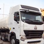 Sinotruk HOWO A7 371hp Oil Fuel Tank Truck Euro2 Euro3 25000L 6x4