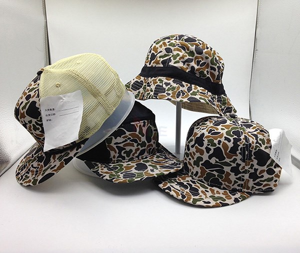 Fashion 100% Cotton Twill Bucket Hat , Logo Printed Snapback Bucket Hat