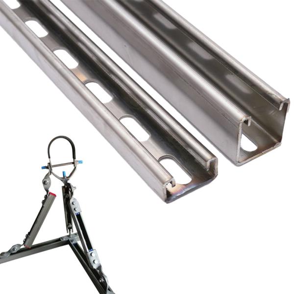 Bolted Installation Seismic Bracing Pipe Supports 1.9mm 2.0mm With High