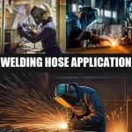 Aging Resistance 1/4''x50FT Wear Resistant Grade R Oxy/Acet Twin Welding Hose