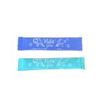 Hot Tea Foiled Silver Sachets/Black Plastic Packing Zipper Tea/Coffee Bag Custom