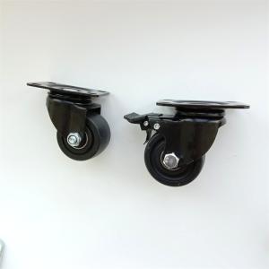 Wholesale 1.25 Inch Wheel Width Ball Bearing Heavy Duty Caster Wheels With Top Plate Mounting from china suppliers