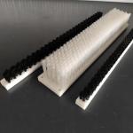 Flat Lath Strip Wire Row Brush Nylon PP Plastic Plate Brush